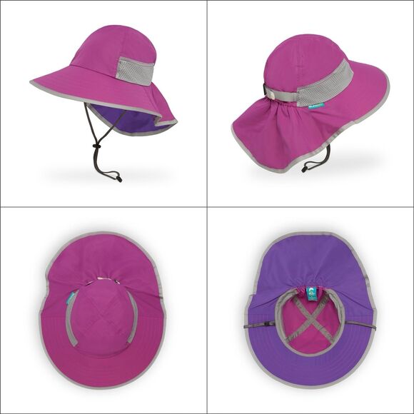 Sunday Afternoons Kids’ Play Hat with Neck Flap, Size Large UPF 50+ - Picture 8 of 9